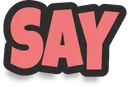 _say