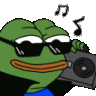 Pepe Musica Discord Emoji