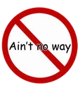 noway