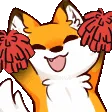 Cheering_Fox