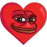 PepeHeart Discord Emoji