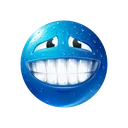 Blue_Scared_Emoji Discord Emoji