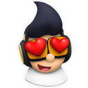 sticker_heart_eyes Discord emoji