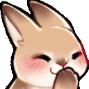 Bunny Laugh Discord Emoji