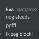 EvaSaysBlock EvaSaysBlock