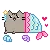 PusheenMermaid
