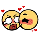 embarrassedkiss