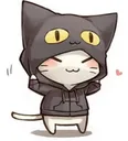 White Cat2 Discord Emoji