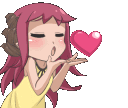 anime_blow_kiss Discord Emoji