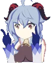 Dcmoji_4426ganyuspinfingers