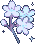 Ccds Blue Flowers Discord Emoji