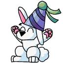 Bunny Party Discord Emoji