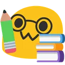 Blobstudent Discord Emoji