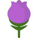Purple Rose Discord Emoji