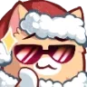 CatSantaCool Discord Emoji