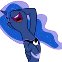 Luna_laugh Discord Emoji