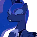 Luna Happy Discord Emoji