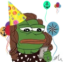 Pepe Birthday Discord Emoji