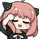 Anya Think Discord Emoji