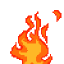 Orange Flame Discord Emoji
