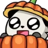 Panda Pumpkin pandapumpkin Discord Emoji