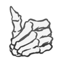 0_skeletonthumbsup Discord emoji