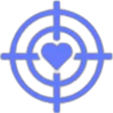 BlueHeartTarget Discord Emoji