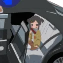 AnimeGirlinCopCar Discord Emoji