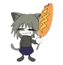 NecoChaosCornDog
