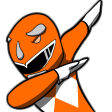 OrangeDab Discord emoji