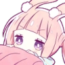 a_bunny_girl_hide_peek_shy Discord emoji