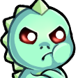 GreenDinosaurAngry GreenDinosaurAngry