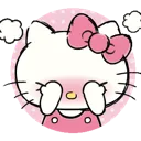 Hellokittyblush Discord Emoji