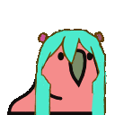mikuparrot Discord Emoji
