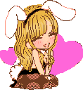 BunnyGirl animated Discord emote | ♡꒷꒦꒦꒷♡Sweetopia♡꒷꒦꒦꒷♡