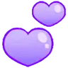 Purple Hearts purplehearts Discord Emoji
