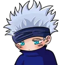 Gojo_Sad Discord Emoji