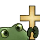 frogChrist Discord Emoji
