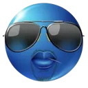 Blue Cool blue_cool Discord Emoji