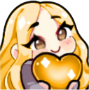 Heart_Cute_gold