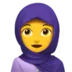 personwithheadscarf_1f9d5 Discord Emoji