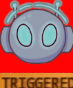 D_Triggered Discord emoji