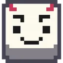 2039pixelemojinyadevil Discord Emoji