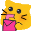 Blobcat Drink Discord Emoji
