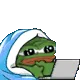 pepeBlanketCry