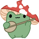 guitar_frog Discord emoji