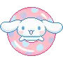 7267cinnamorolldonut