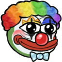 3923_pepe_clownmakeup Discord emoji