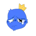 Blue_Sad Discord Emoji