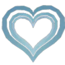 cleoheartblue